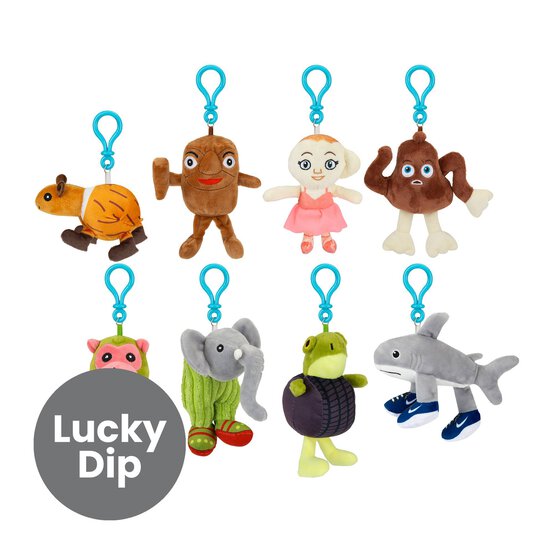 Assorted Clip-On Brainrot Plush image number 1