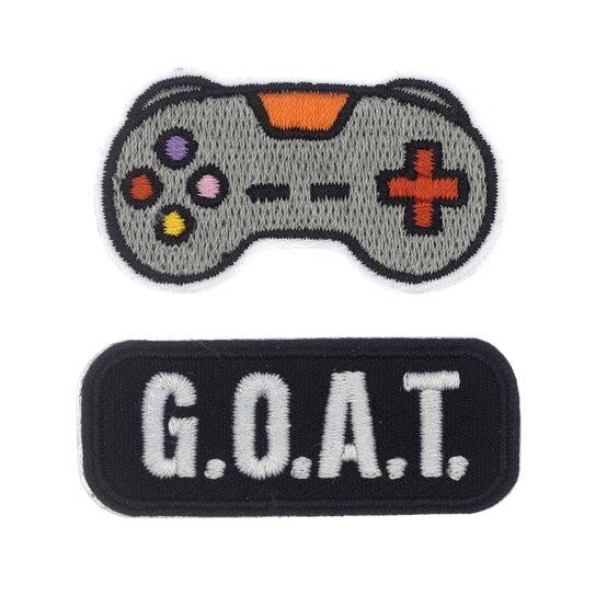 G.O.A.T. Peel and Stick Patch Set image number 1