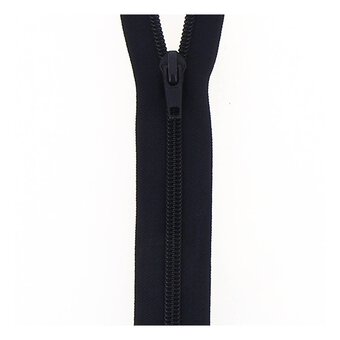 Milward Dark Navy Nylon Open-Ended Zip 55cm