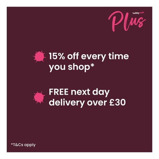 Hobbycraft Plus 1-Year Membership image number 1