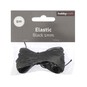 Black Elastic 1mm x 8m image number 1