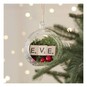 Round Fillable Glass Bauble 8cm image number 8