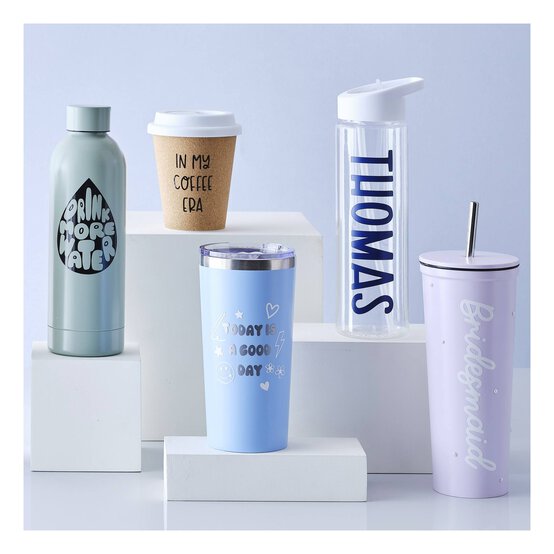 Blue Metal Coffee Cup image number 6