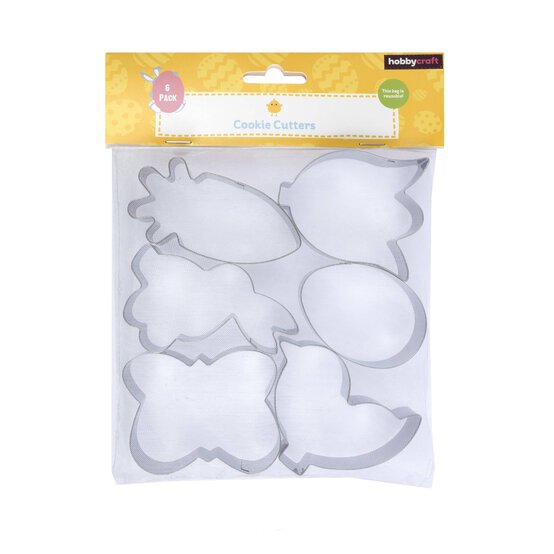 Easter Cookie Cutters 6 Pack image number 5