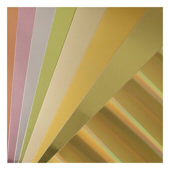 Mixed Gold Foil Paper Pad A4 16 Sheets