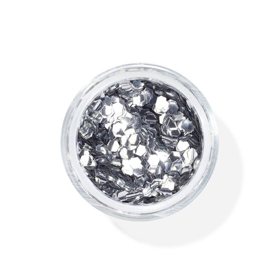 Snazaroo Silver Snaz Up Chunky Bio Glitter 3g image number 2