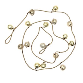 Gold Bell Garland 1.8m
