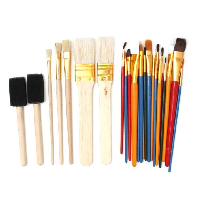Assorted Brush Pack 25 Pieces