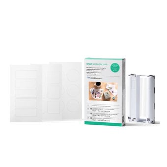 Cricut StickerPix Print Sticker Sheets and Ink Cartridge Set 54 Pack
