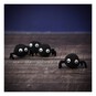 Black Spider Embellishments 4 Pack image number 1