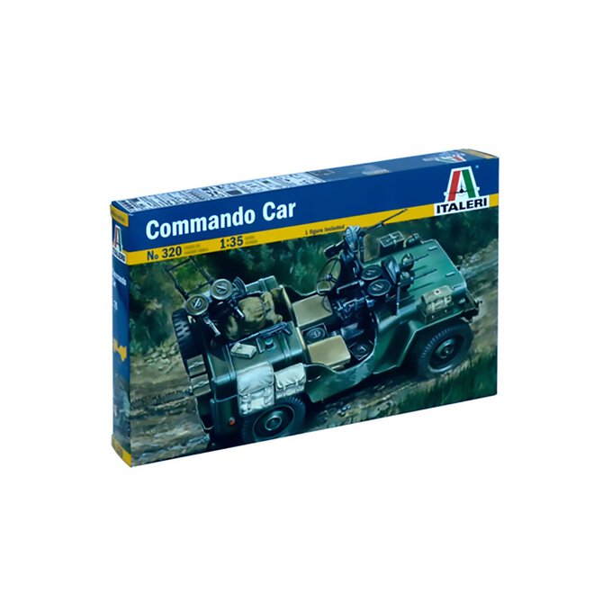 Italeri Commando Car Model Kit 1:35 image number 1