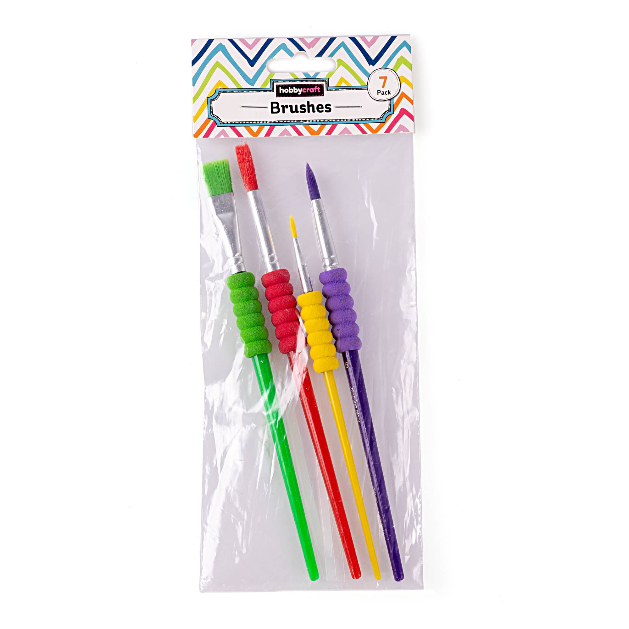 Paint Brush Set 7 Pieces Hobbycraft