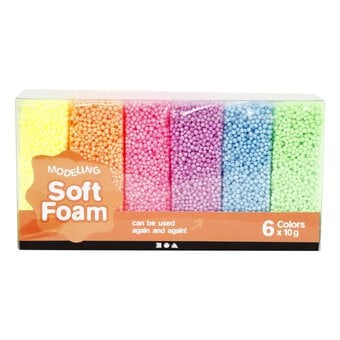 Modelling Soft Foam 10g 6 Pack