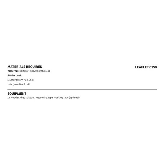 Knitcraft Macramé Plant Pot Holder Pattern 0158 image number 2