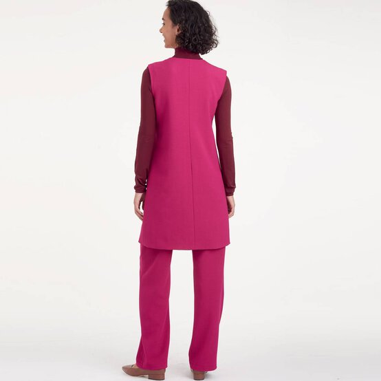 Simplicity Waistcoat and Trousers Sewing Pattern S9184 (10-18) image number 3