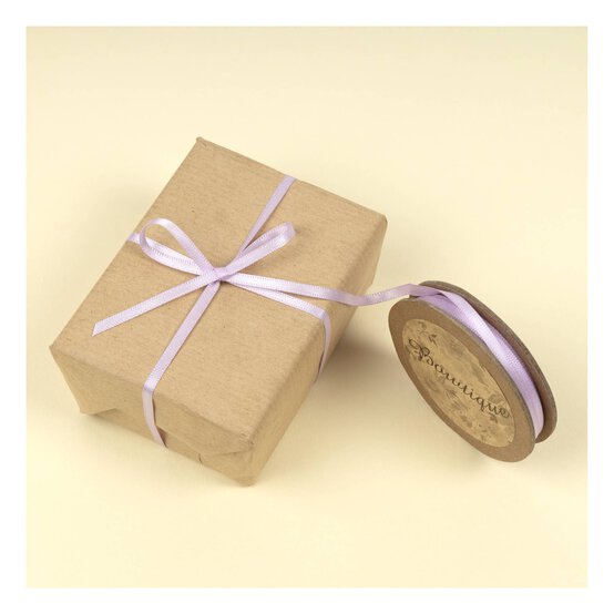 Light Orchid Double-Faced Satin Ribbon 3mm x 5m image number 3