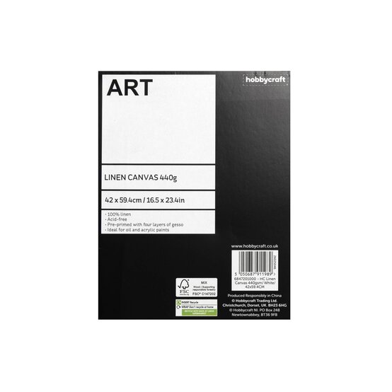 Linen Canvas 42cm x 59.4cm image number 6
