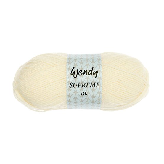 Wendy Cream Supreme DK Yarn 100g image number 1
