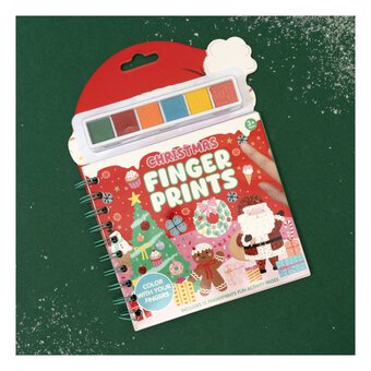 Christmas Fingerprints Book