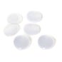 Hemline White Basic Knitwear Button 6 Pack image number 1