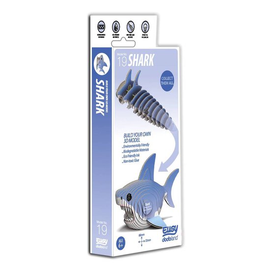 Eugy 3D Shark Model image number 2