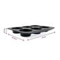 Whisk Non-Stick Carbon Steel Muffin Tin 6 Cups image number 3