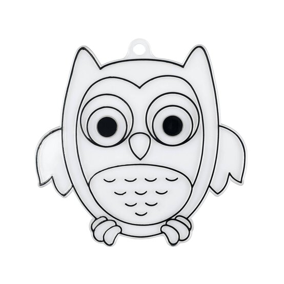 Owl Plastic Suncatcher image number 2