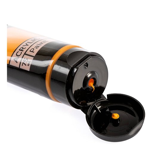 Light Orange Art Acrylic Paint 75ml image number 3