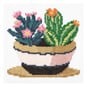 Trimits Succulents Mini Cross Stitch Kit 13cm x 13cm image number 2
