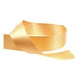 Gold Double-Faced Satin Ribbon 24mm x 5m image number 2