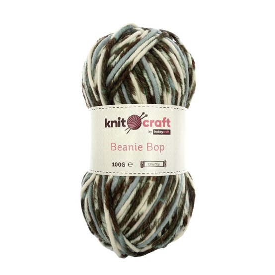 Knitcraft Moss Grey Beanie Bop 100g  image number 1