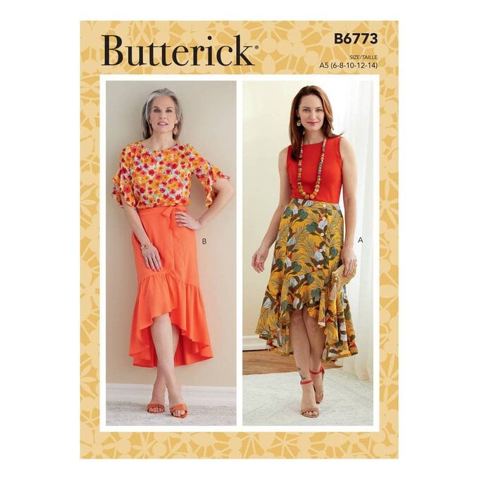 Butterick Women’s Skirt Sewing Pattern B6773 (6-14) image number 1