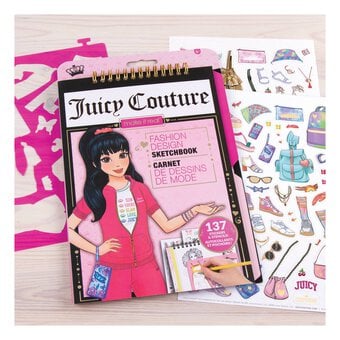 Make It Real Juicy Couture Fashion Design Sketchbook image number 4