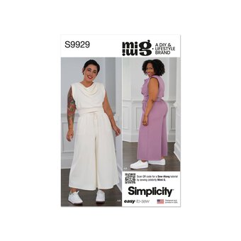 Simplicity Women's Lounge Set  Sewing Pattern S9929 (AA XS-XL)