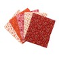 Sunset Paisley Cotton Fat Quarters 5 Pack image number 1