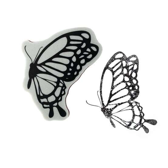 Butterfly Tattoo Cling Stamp image number 1