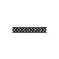 Black Polka Dot Grosgrain Ribbon 13mm x 5m image number 1