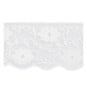 White 60mm Floral Lace Trim by the Metre image number 1