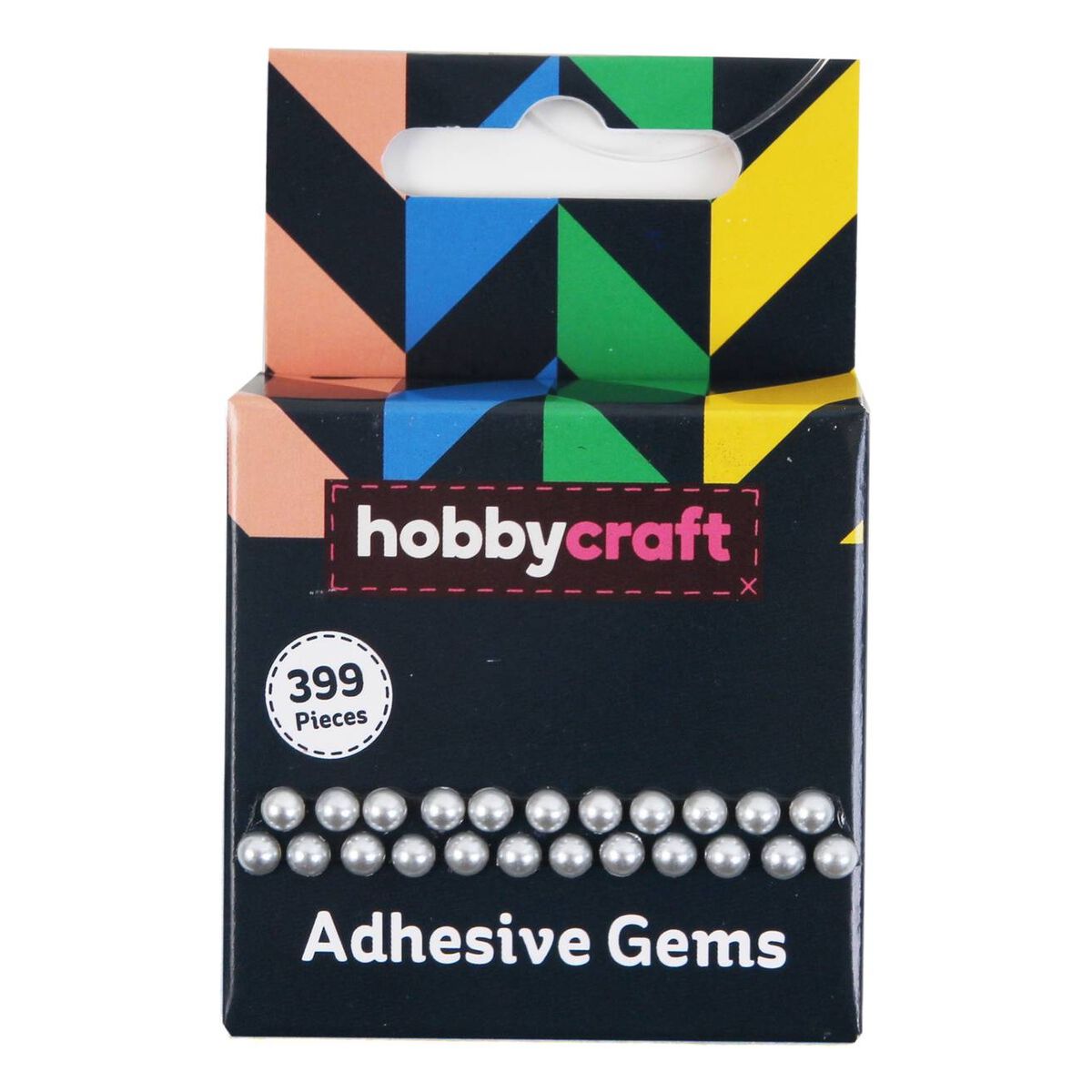 Pearl Adhesive Gems 399 Pack Hobbycraft