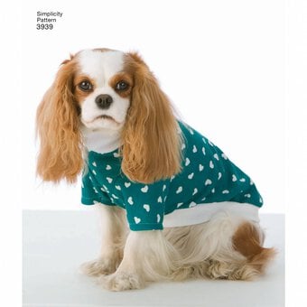 Simplicity Dog Clothes Sewing Pattern 3939 (S-L) image number 7