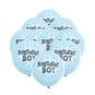 Blue Happy Birthday Latex Balloons 10 Pack image number 1