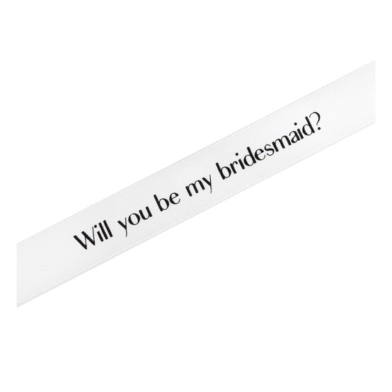 Create & Celebrate Bridesmaid Ribbon 1.5cm x 5m  image number 4