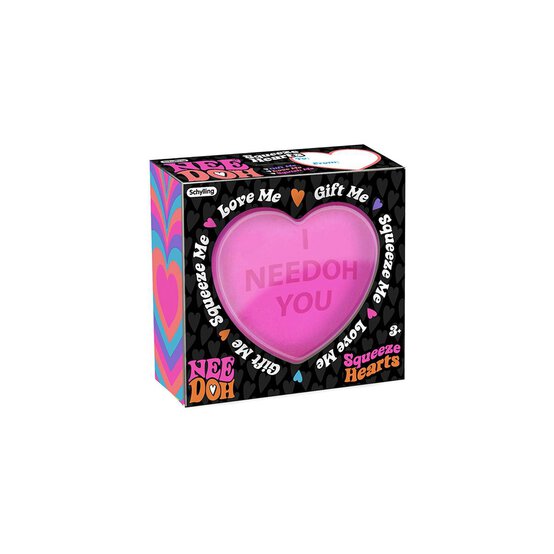 Assorted NeeDoh Squeeze Heart image number 2