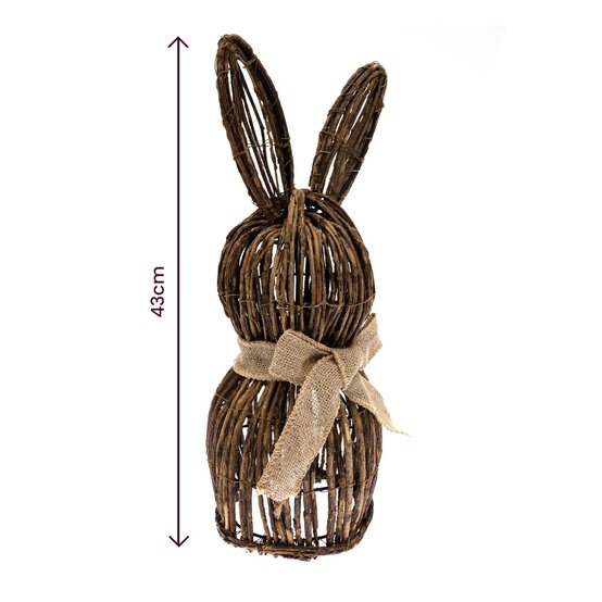Rattan Bunny 43cm image number 4