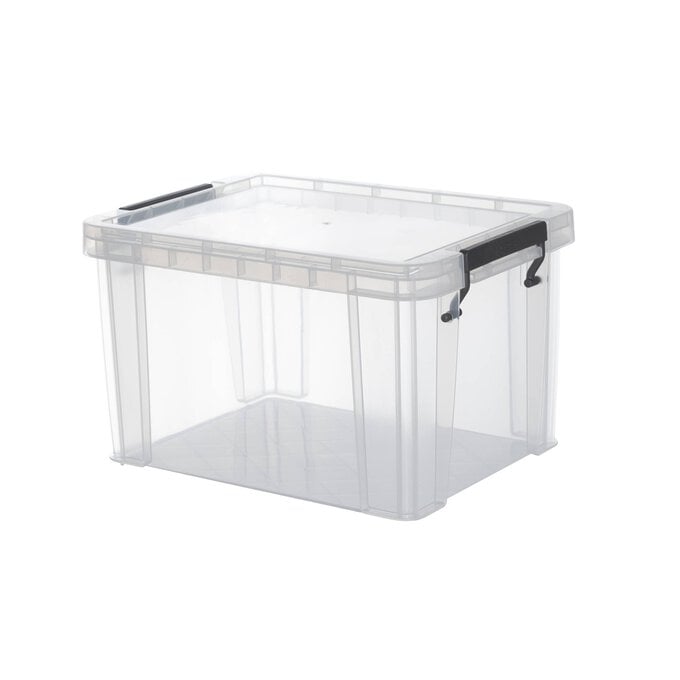 Whitefurze Allstore 5 Litre Clear Storage Box  image number 1