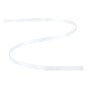 White Double-Faced Satin Ribbon 6mm x 5m image number 2