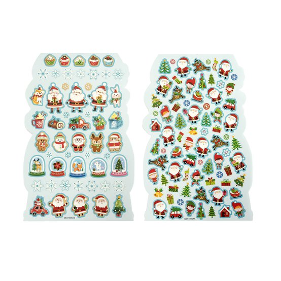 Santa Sticker Book image number 4