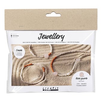 Rose Quartz Jewellery Mini Craft Kit
