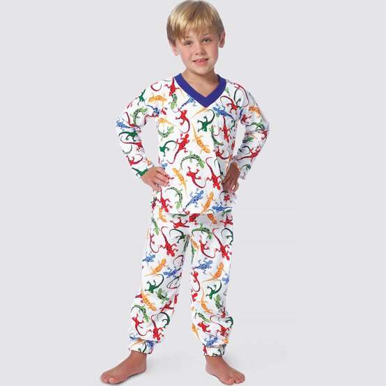 Simplicity Kids&rsquo; Sleepwear Sewing Pattern S9203 (3-8) image number 3