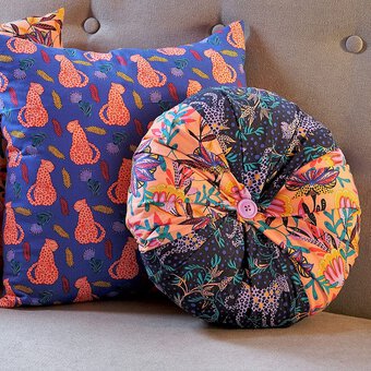How to Sew a Round Cushion